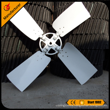 Aluminum material cooling tower 4 blades fan on sale